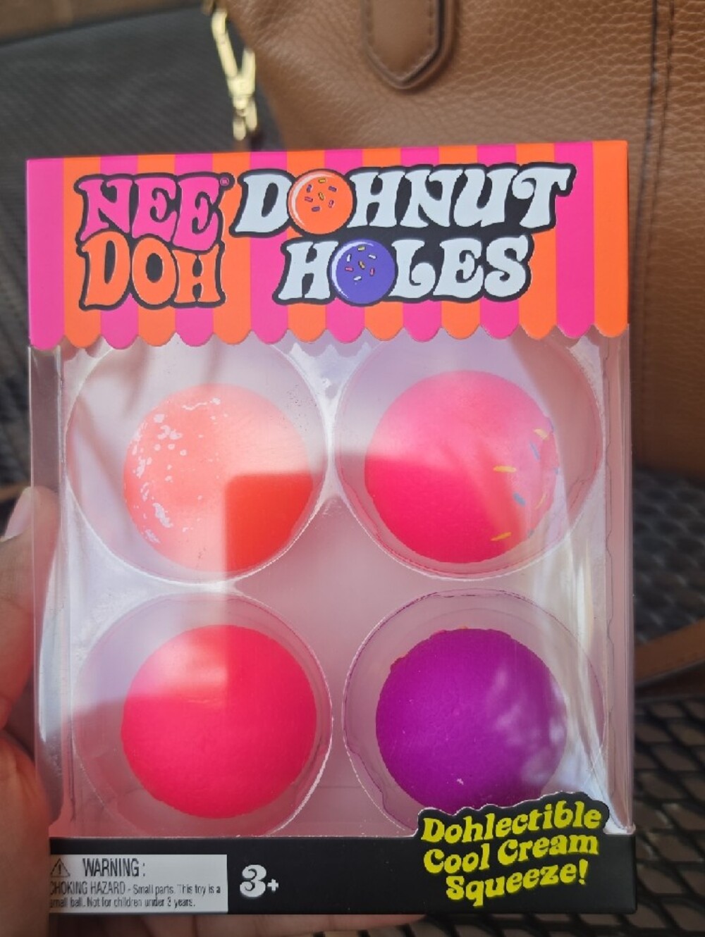 :🔥 TikTok Viral [Insert Color/Type, e.g., Pink Nice Circle] NeeDoh Fidget Toy - Picture 3 of 6